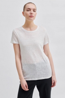 Second Female Peony O-Neck Tee